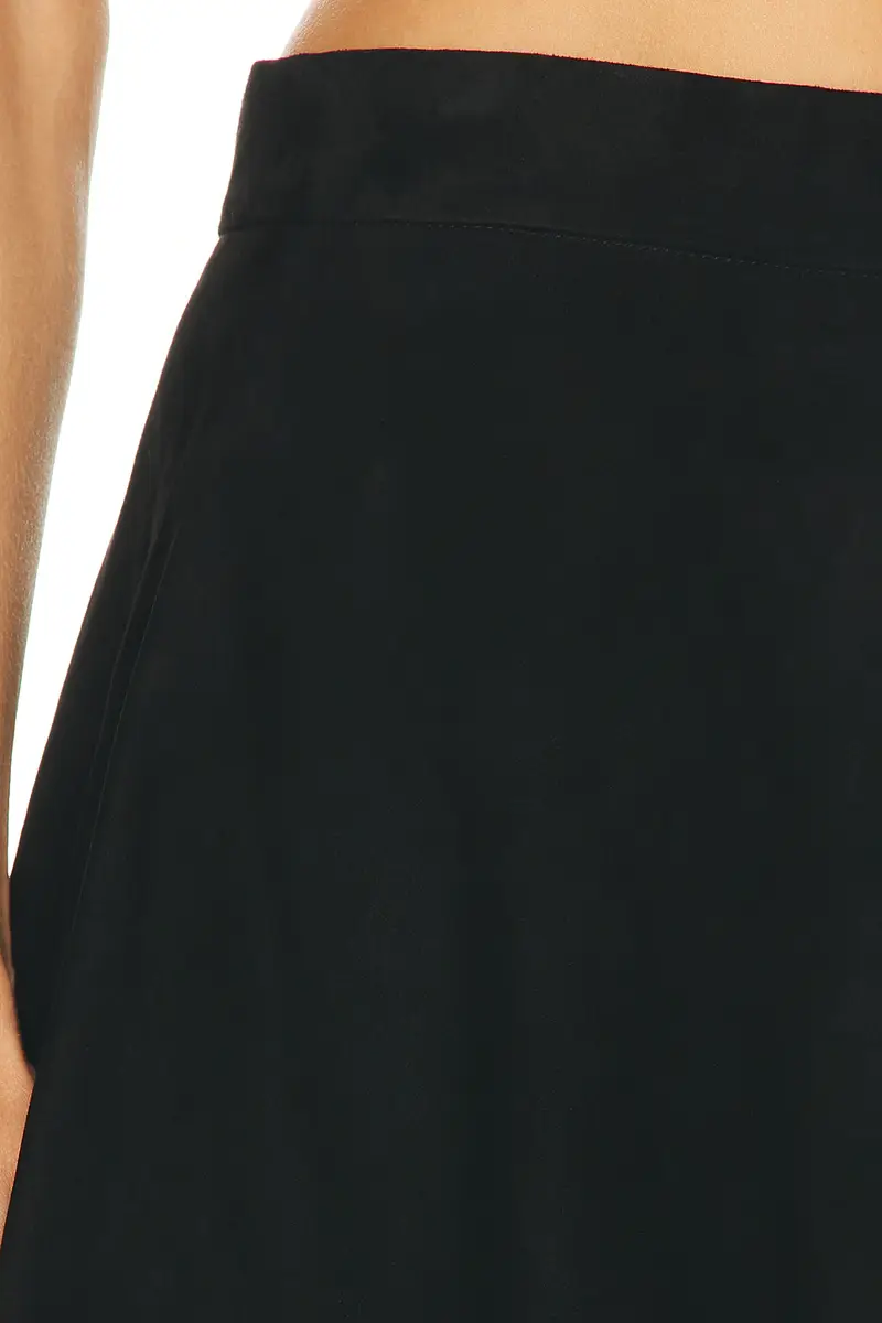 RÓHE A Line Suede Skirt | Thumbnail 6