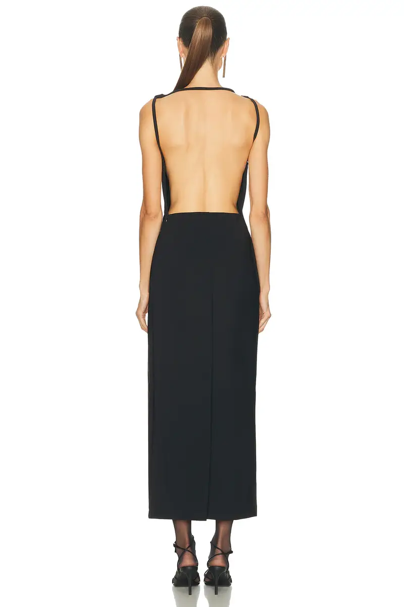 RÓHE Open Back Dress | Thumbnail 3