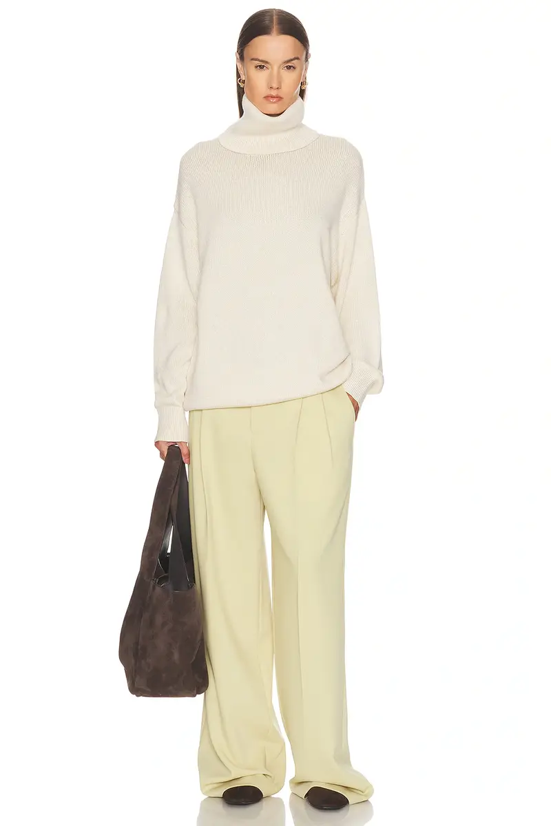 TOTEME Longline Turtleneck Sweater | Thumbnail 4