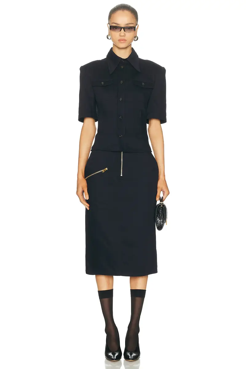 Willy Chavarria Visible Zipped Skirt | Thumbnail 5