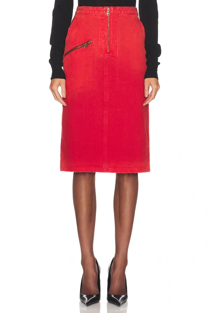 Willy Chavarria Workwear Zipped Skirt | Image 1 Willy Chavarria Workwear Zipped Skirt | Image 1