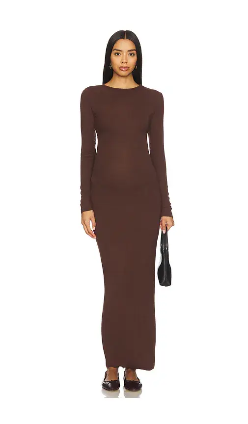 BUMPSUIT Soft Rib Maxi Dress | Thumbnail 2