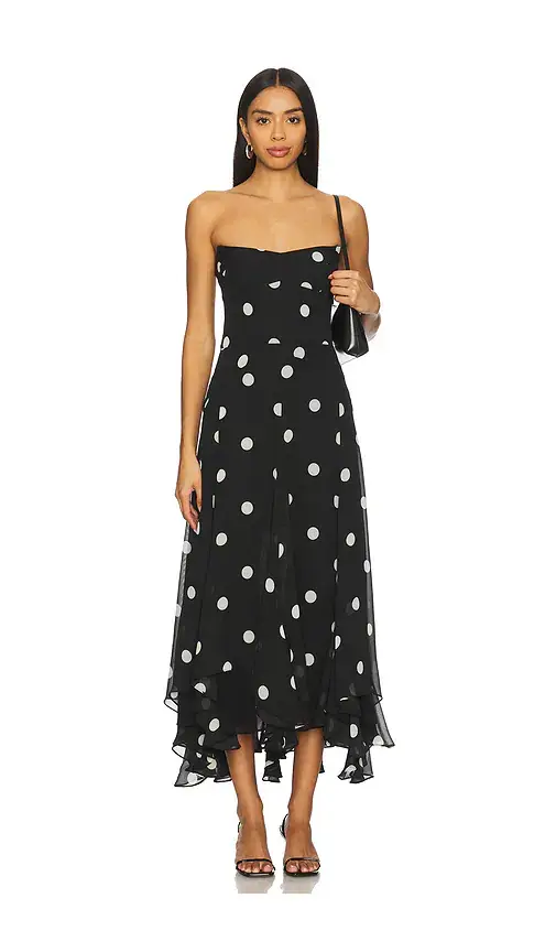 Amanda Uprichard Monterey Dress With Scarf | Thumbnail 2 Amanda Uprichard Monterey Dress With Scarf | Thumbnail 2