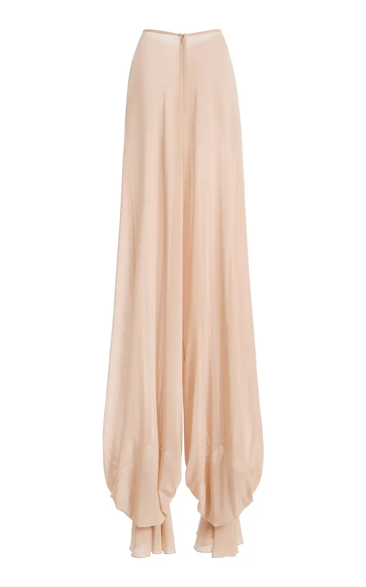 Harithand Ceres Ruffled Silk Wide-Leg Pants | Thumbnail 6 Harithand Ceres Ruffled Silk Wide-Leg Pants | Thumbnail 6