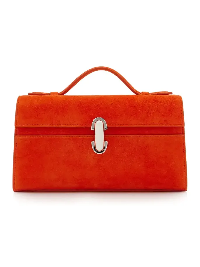 The Symmetry Suede Pochette