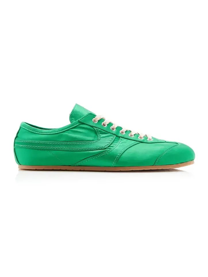 Satin Low-Top Sneakers Satin Low-Top Sneakers