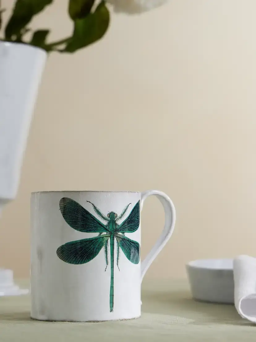 Astier De Villatte + John Derian Printed Ceramic Mug | Thumbnail 3