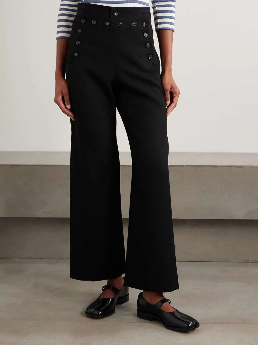 BODE Sailor Wool-twill Straight-leg Pants | Thumbnail 3 BODE Sailor Wool-twill Straight-leg Pants | Thumbnail 3