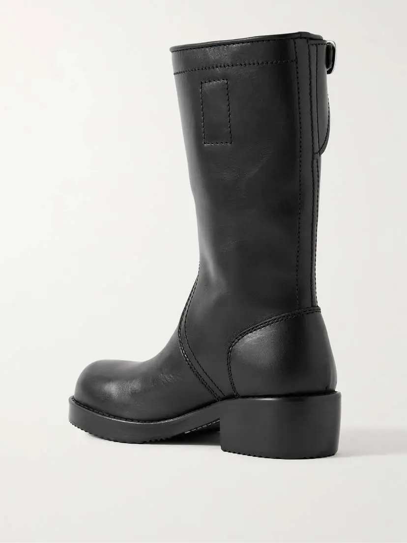 Dries Van Noten Buckled Leather Boots | Thumbnail 3
