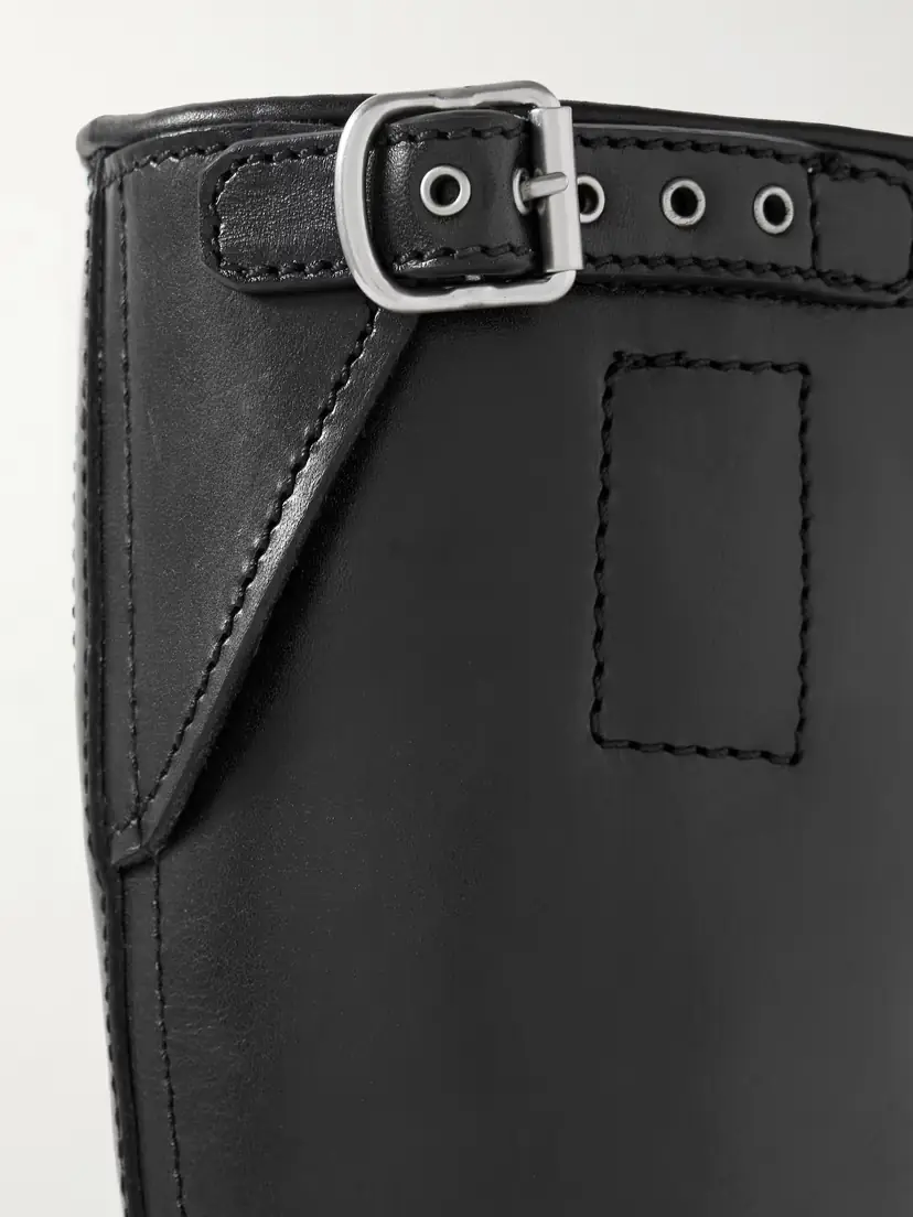 Dries Van Noten Buckled Leather Boots | Thumbnail 4