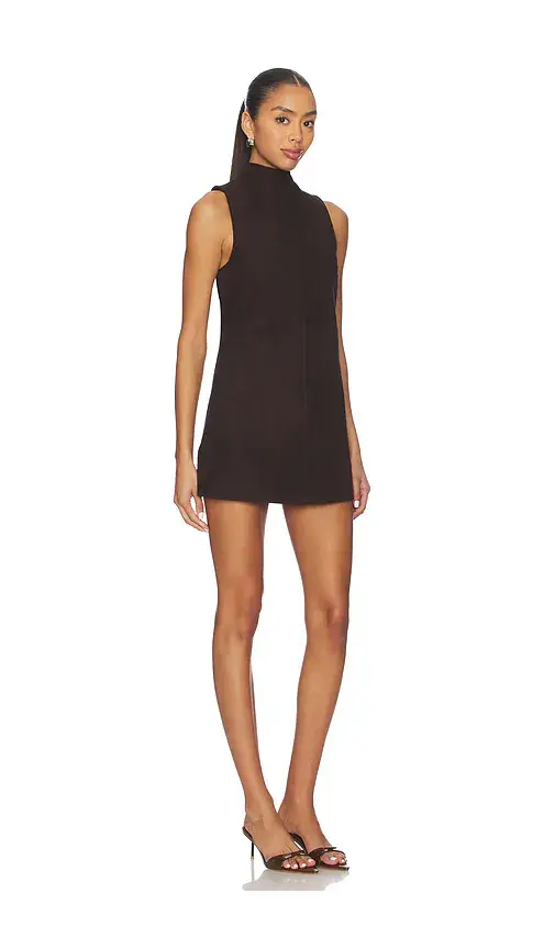 SEROYA Carina Suede Dress | Thumbnail 2