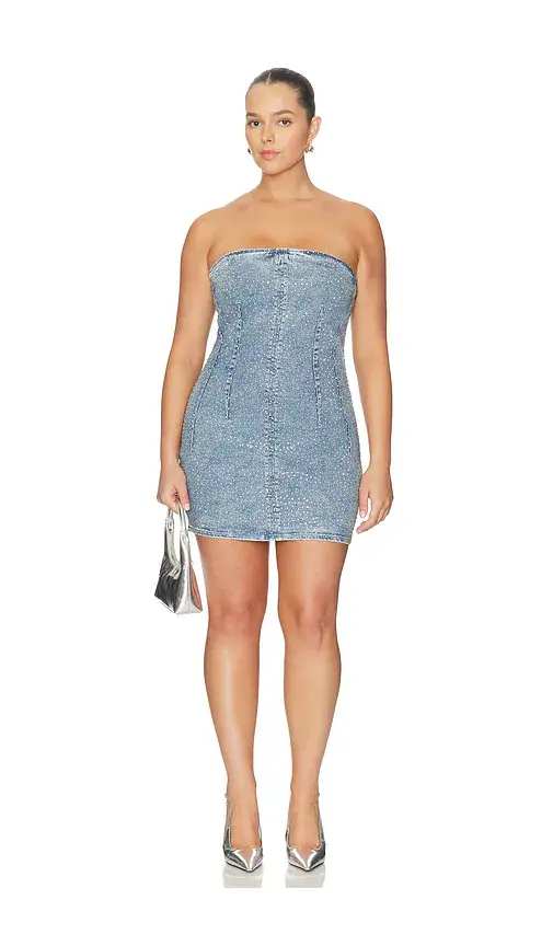 GOOD AMERICAN Crystal Strapless Mini Dress | Thumbnail 2 GOOD AMERICAN Crystal Strapless Mini Dress | Thumbnail 2