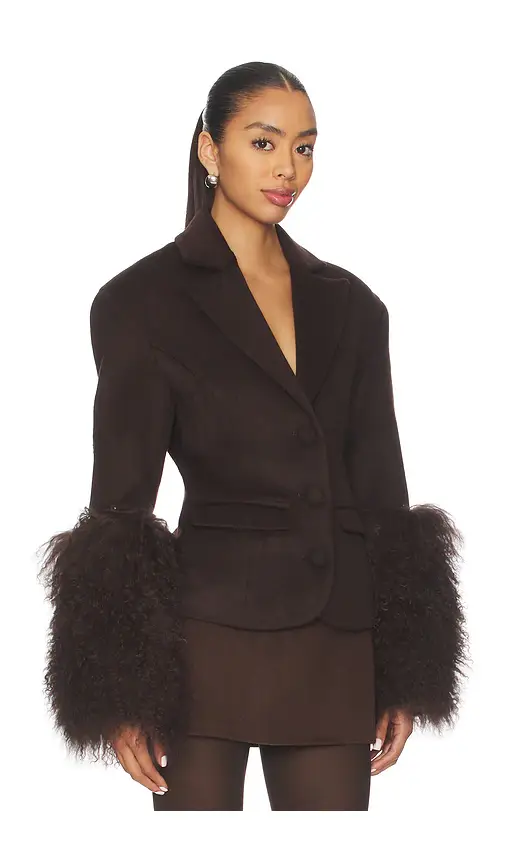 OW Collection Frances Wool Blazer | Thumbnail 2 OW Collection Frances Wool Blazer | Thumbnail 2
