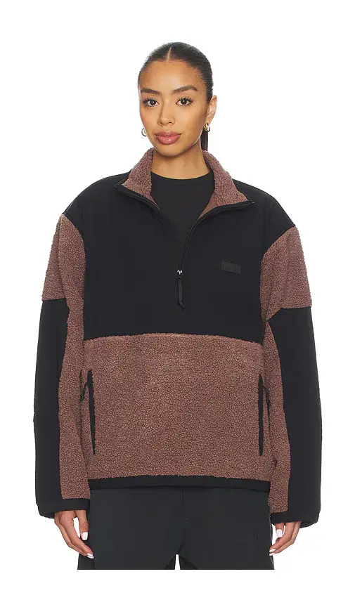 Skims Teddy Half Zip Up Pullover | Image 1 Skims Teddy Half Zip Up Pullover | Image 1