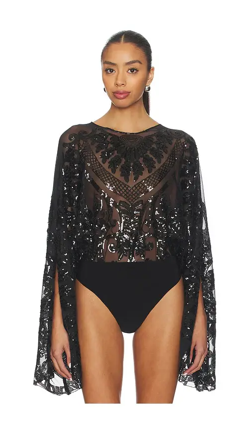 Norma Kamali Reverse Obie Bodysuit | Thumbnail 2