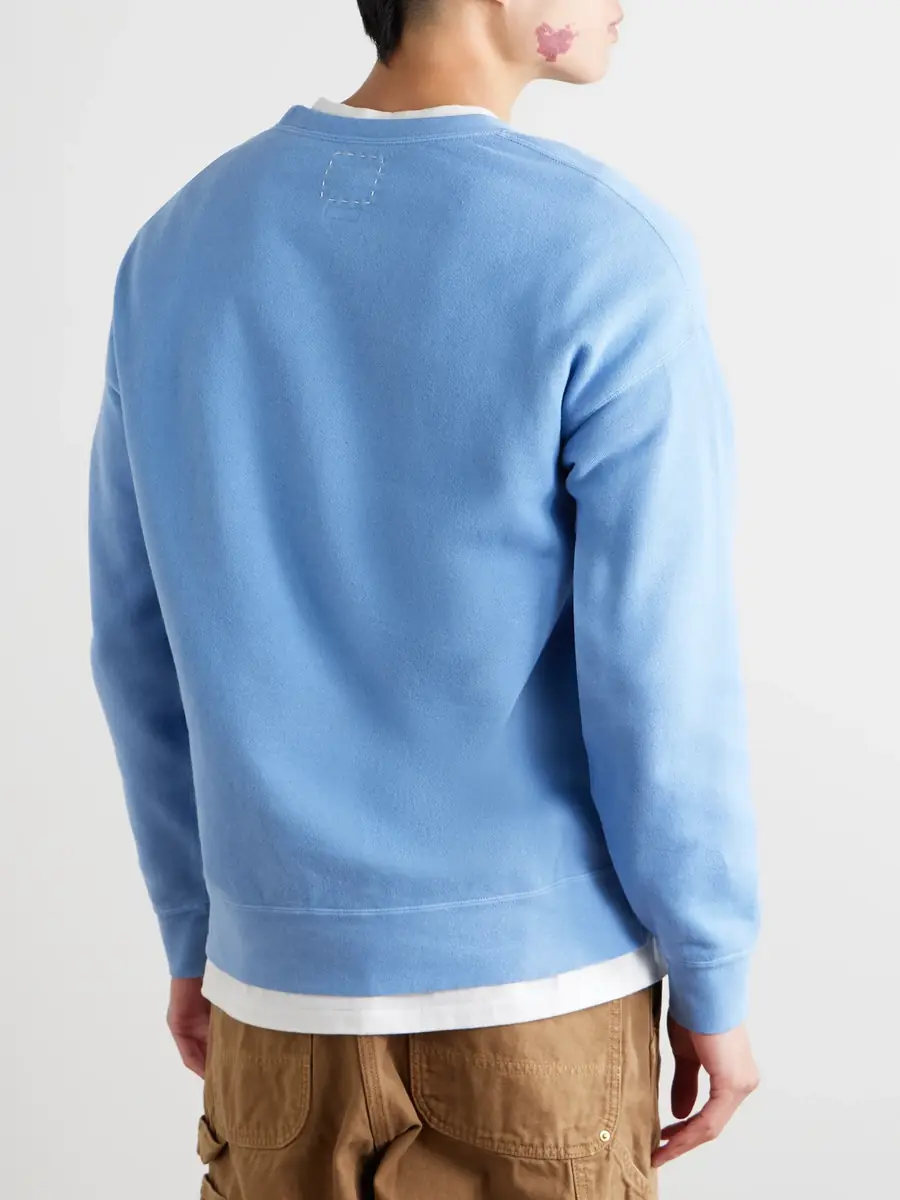Visvim Jumbo SB Cotton-Jersey Sweatshirt - Men | Thumbnail 3 Visvim Jumbo SB Cotton-Jersey Sweatshirt - Men | Thumbnail 3