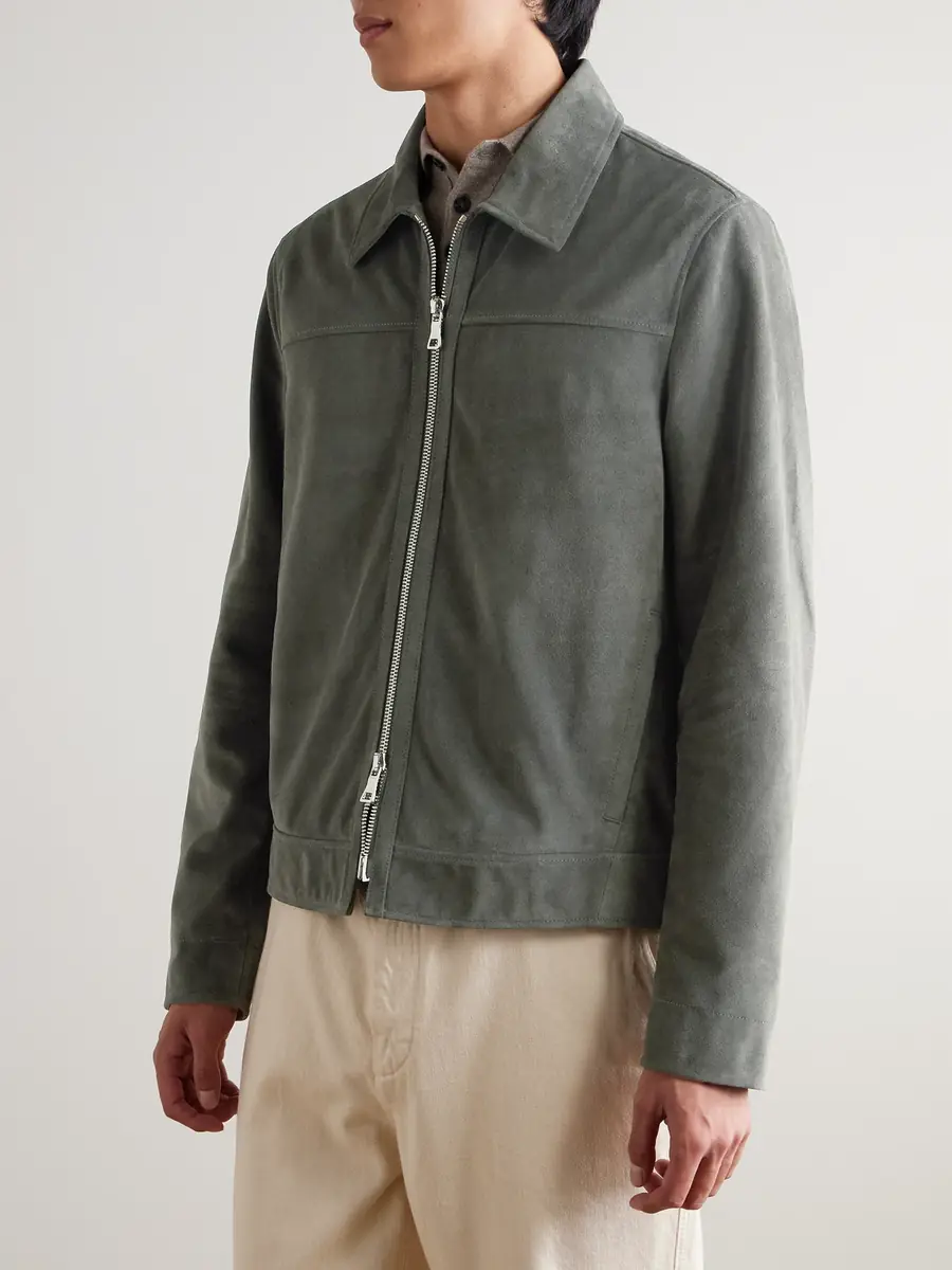 MR P. Suede Coach Jacket - Men | Thumbnail 3 MR P. Suede Coach Jacket - Men | Thumbnail 3