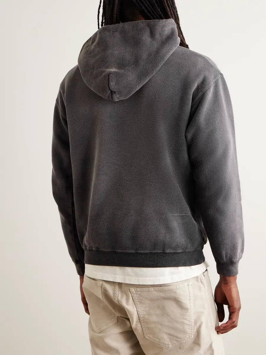 Neighborhood One of These Days Logo-Print Cotton-Jersey Hoodie - Men | Thumbnail 4 Neighborhood One of These Days Logo-Print Cotton-Jersey Hoodie - Men | Thumbnail 4