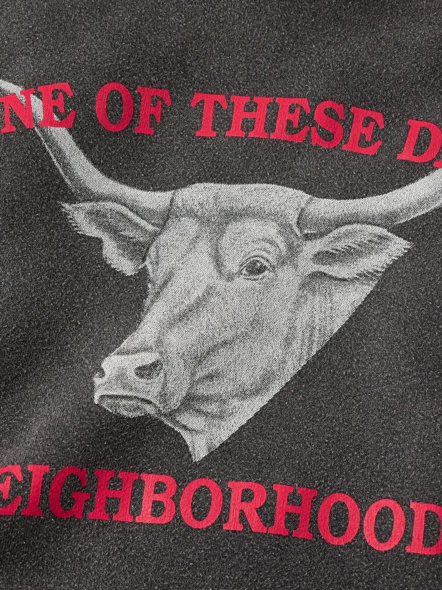 Neighborhood One of These Days Logo-Print Cotton-Jersey Hoodie - Men | Thumbnail 5 Neighborhood One of These Days Logo-Print Cotton-Jersey Hoodie - Men | Thumbnail 5