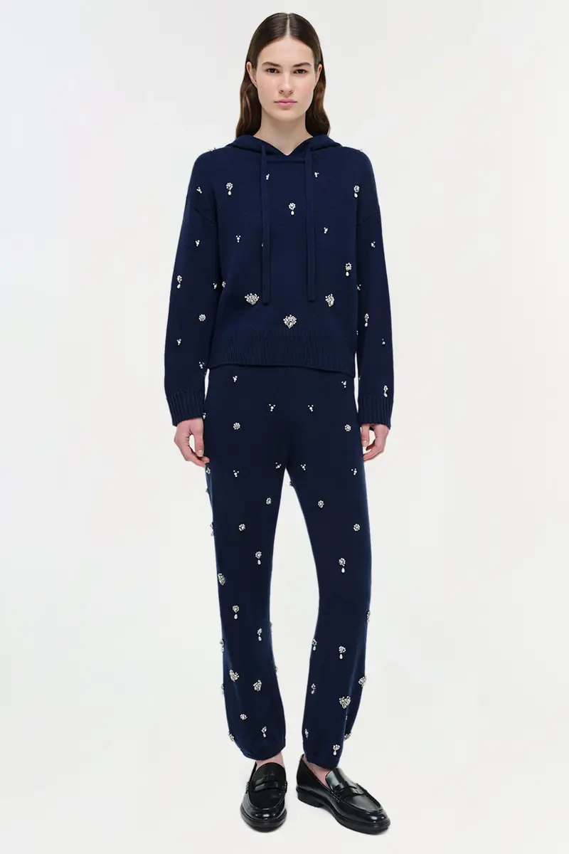 Simkhai Kandace Embellished Cashmere Jogger | Thumbnail 2 Simkhai Kandace Embellished Cashmere Jogger | Thumbnail 2