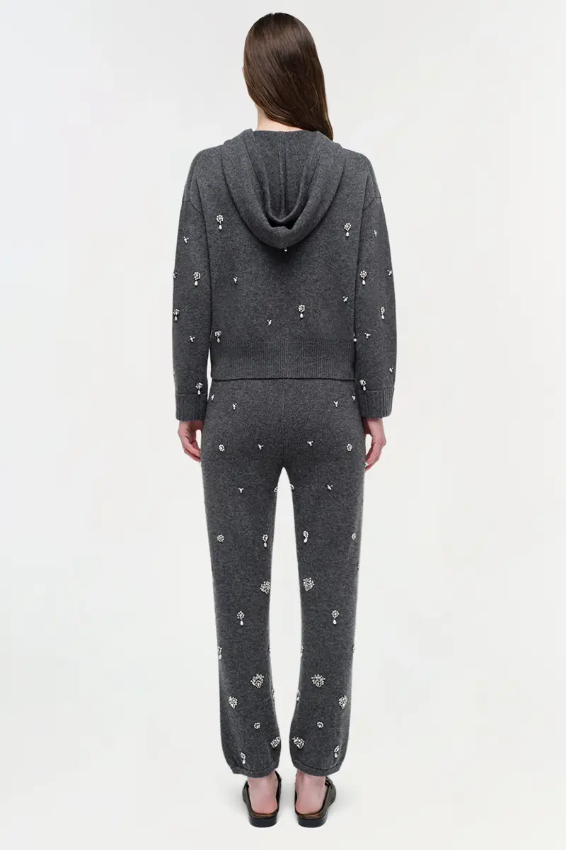 Simkhai Karmen Embellished Cashmere Hoodie | Thumbnail 4 Simkhai Karmen Embellished Cashmere Hoodie | Thumbnail 4