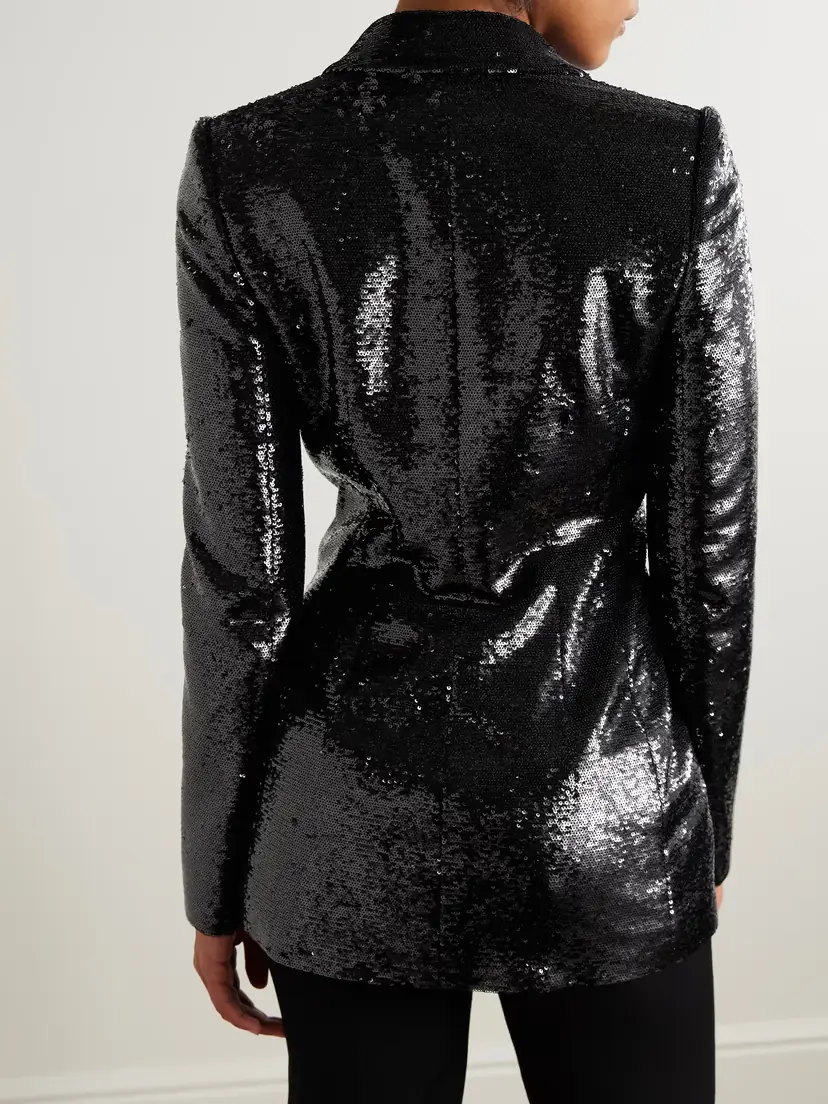 Carolina Herrera Sequined Tulle Blazer | Thumbnail 4