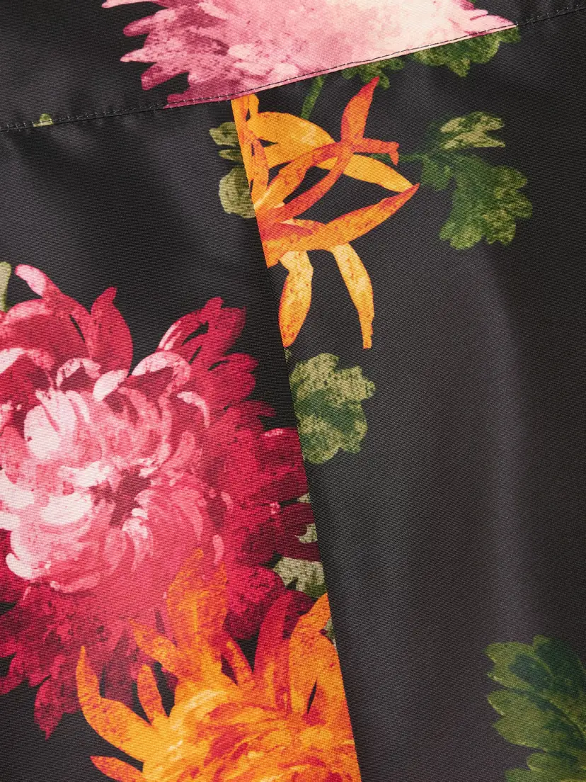 Carolina Herrera Diane Floral-print Faille Wide-leg Pants | Thumbnail 4