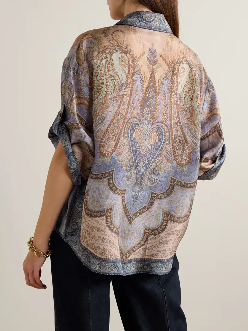 Zimmermann Wanderlust Paisley-print Silk Shirt | Thumbnail 3 Zimmermann Wanderlust Paisley-print Silk Shirt | Thumbnail 3