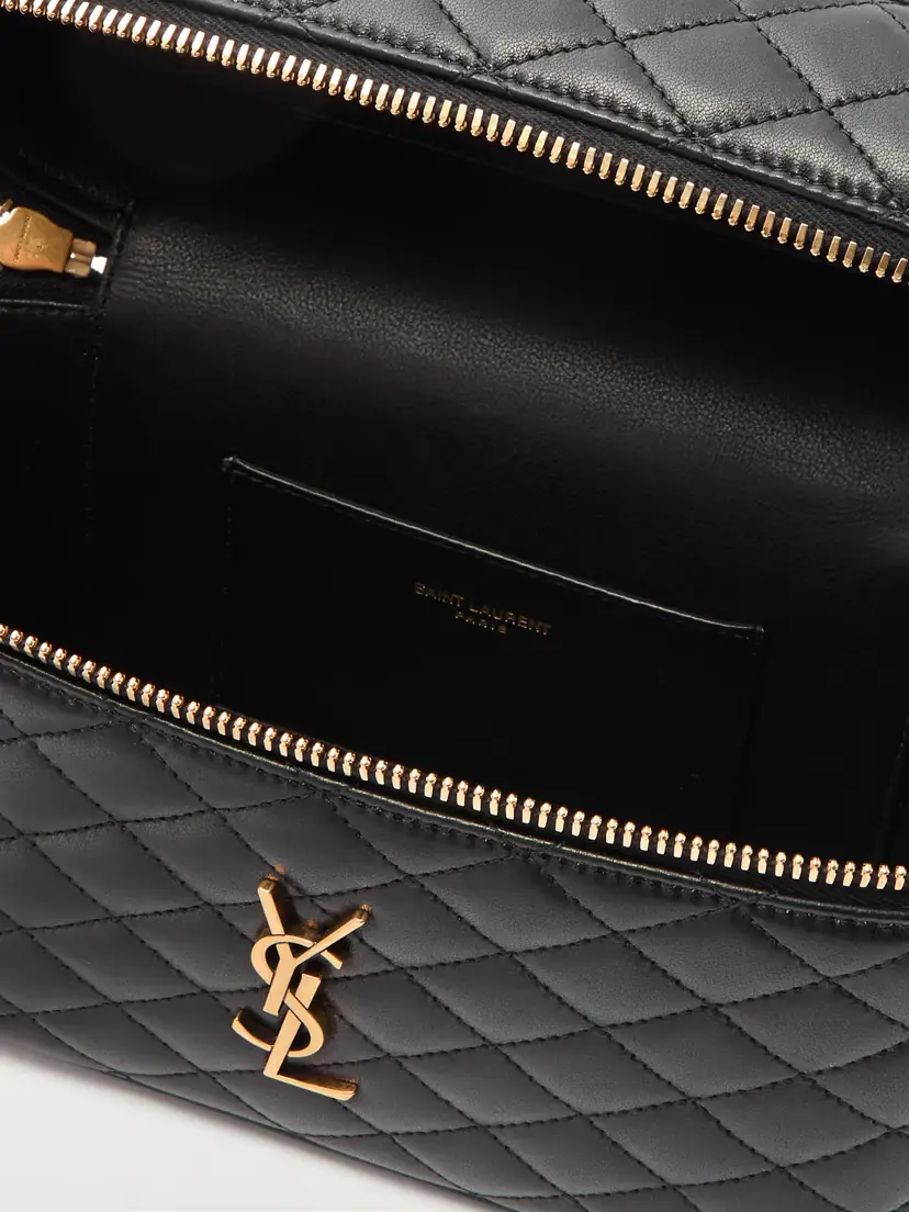 Saint Laurent Gaby Vanity Large Quilted Leather Shoulder Bag | Thumbnail 5 Saint Laurent Gaby Vanity Large Quilted Leather Shoulder Bag | Thumbnail 5