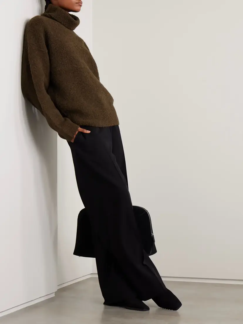 TOTEME Bouclé Turtleneck Sweater | Thumbnail 2 TOTEME Bouclé Turtleneck Sweater | Thumbnail 2