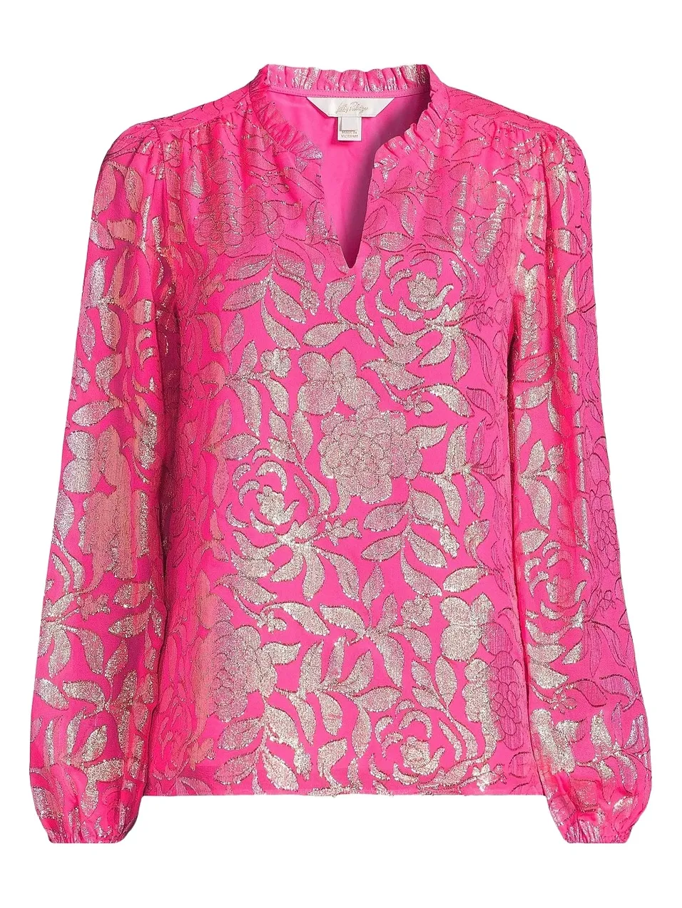 Women's Gianna Silk Long-Sleeve Blouse Women's Gianna Silk Long-Sleeve Blouse