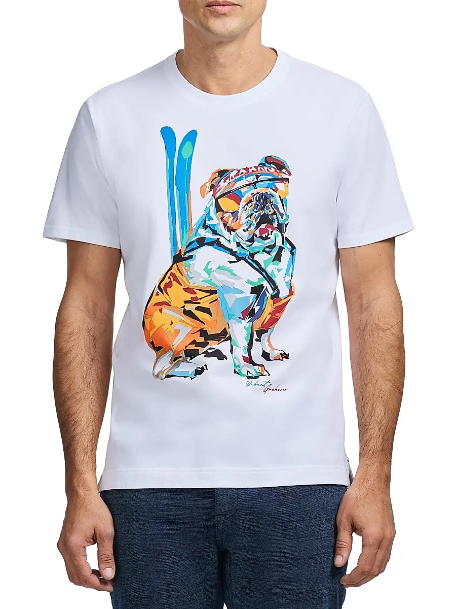 Robert Graham Men's Ski Graham Graphic T-Shirt | Thumbnail 3