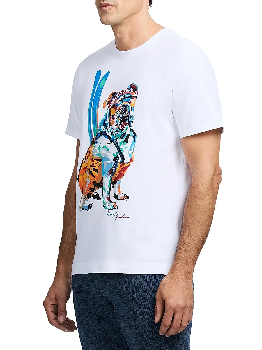 Robert Graham Men's Ski Graham Graphic T-Shirt | Thumbnail 4