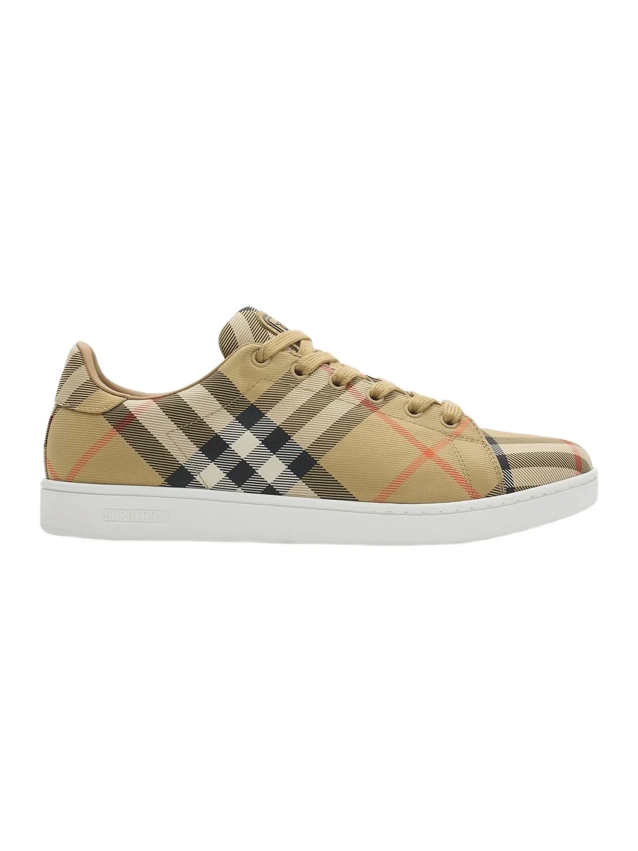 Burberry Women's Set Check Low-Top Sneakers