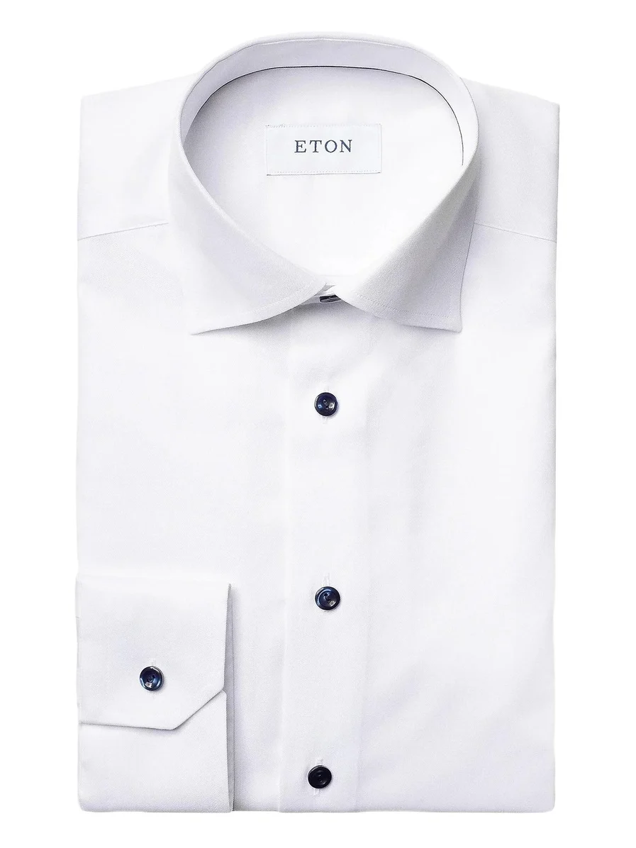 Men's Slim-Fit Twill Shirt
