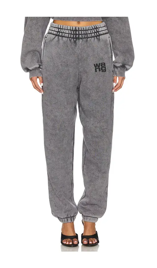 Alexander Wang Essential Terry Classic Sweatpant | Image 1 Alexander Wang Essential Terry Classic Sweatpant | Image 1