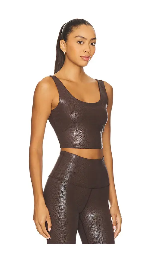 Beyond Yoga Power Shine Sport + Street Cropped Tank Top | Thumbnail 2 Beyond Yoga Power Shine Sport + Street Cropped Tank Top | Thumbnail 2