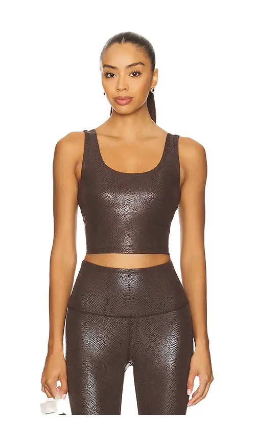 Beyond Yoga Power Shine Sport + Street Cropped Tank Top