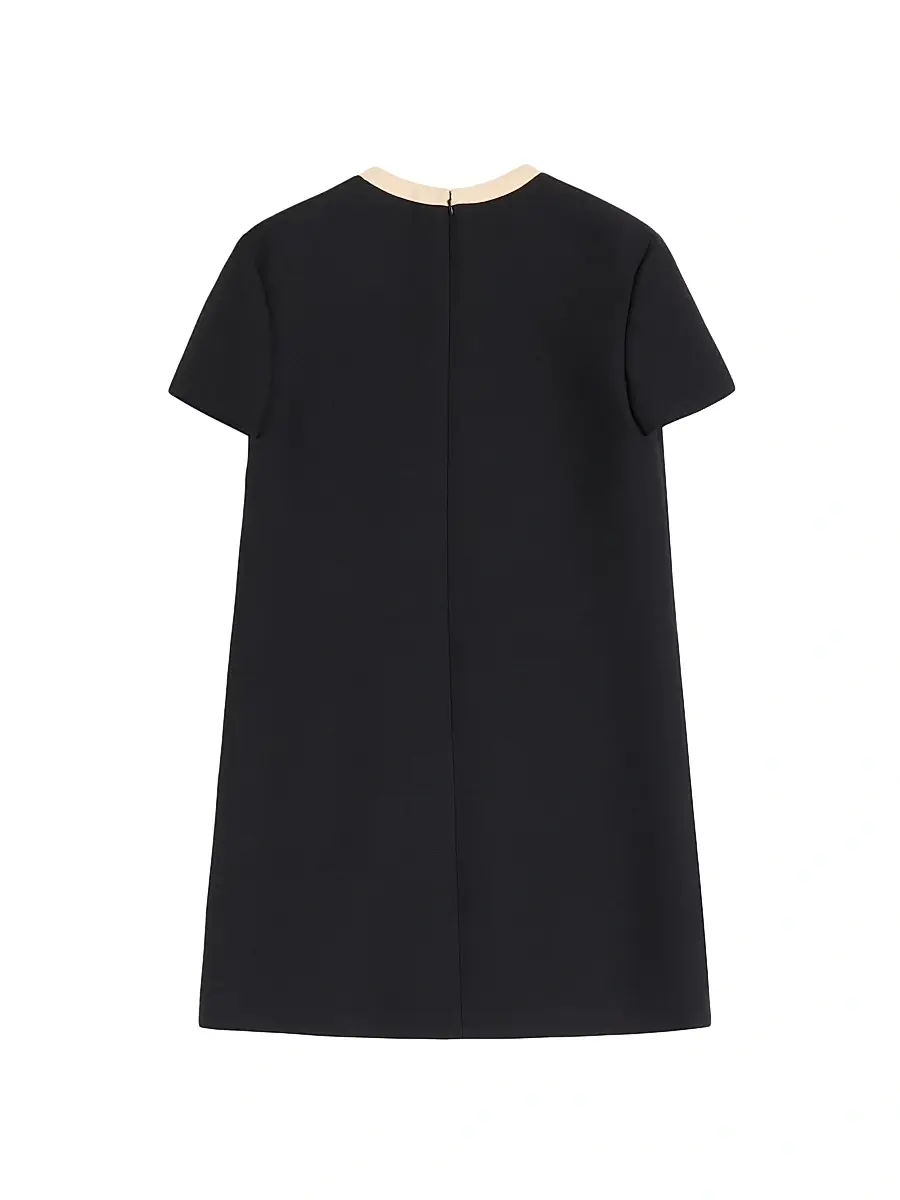 Valentino Women's Crepe Couture Short Dress | Thumbnail 2
