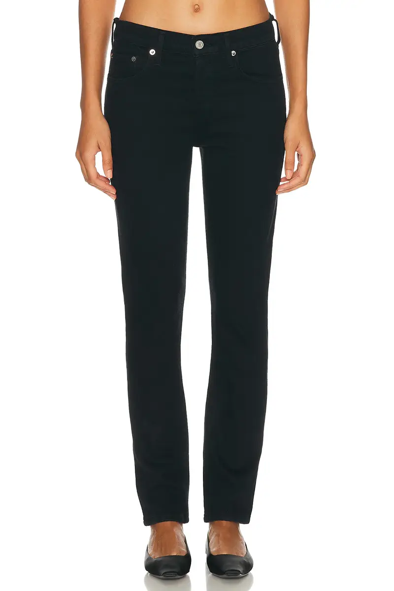 AGOLDE Cocktail Low Rise Ankle Slim Jeans | Thumbnail 3