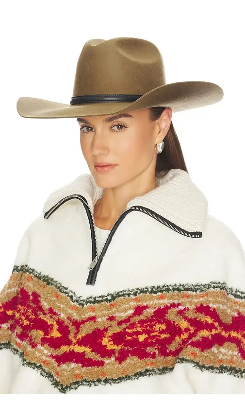 JANESSA LEONE Nash Fedora Hat | Image 1 JANESSA LEONE Nash Fedora Hat | Image 1