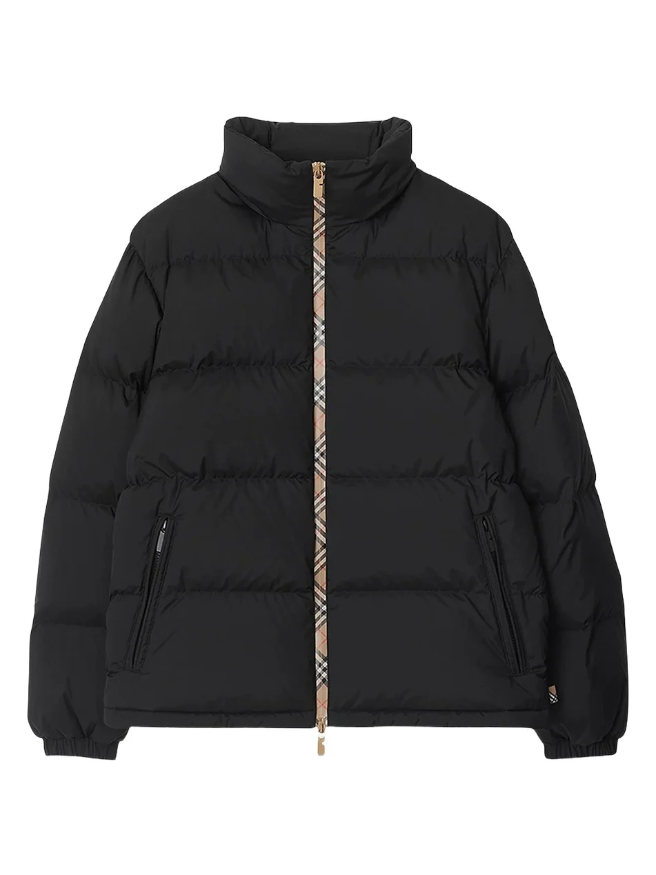 Men's Check Down Puffer Jacket Men's Check Down Puffer Jacket
