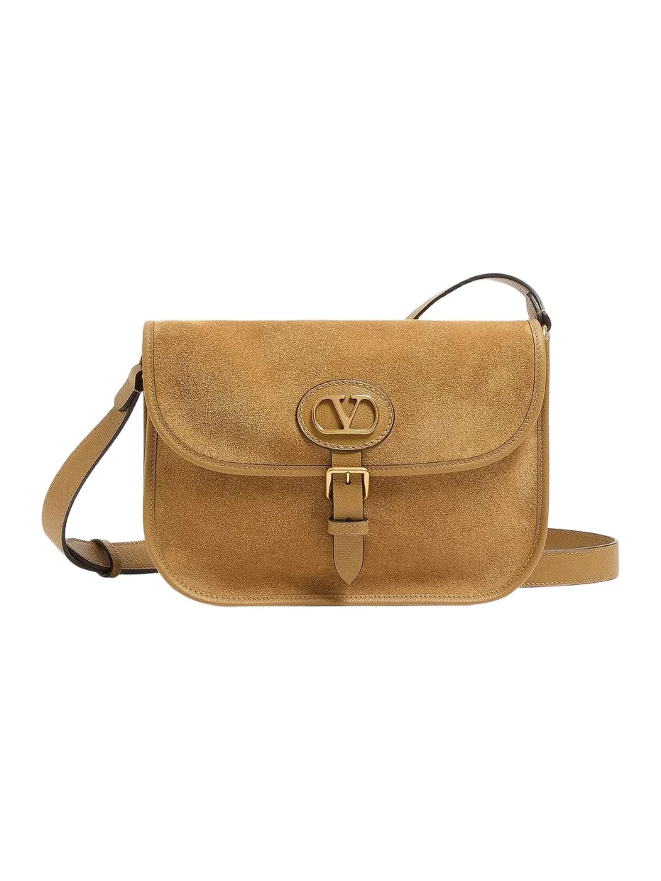 Men's Antibes Suede Shoulder Bag