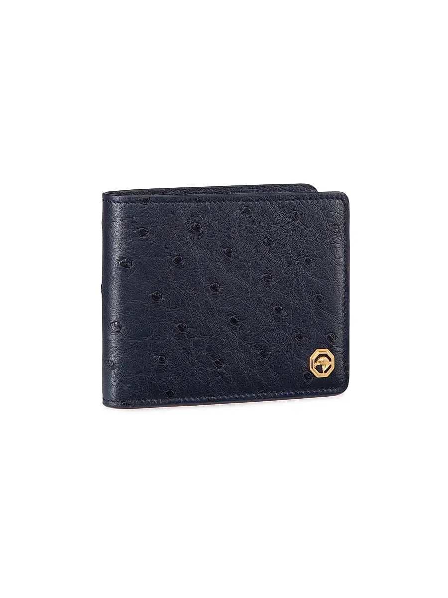 Stefano Ricci Men's Elegant Bifold Wallet - Dark Blue | Thumbnail 2 Stefano Ricci Men's Elegant Bifold Wallet - Dark Blue | Thumbnail 2