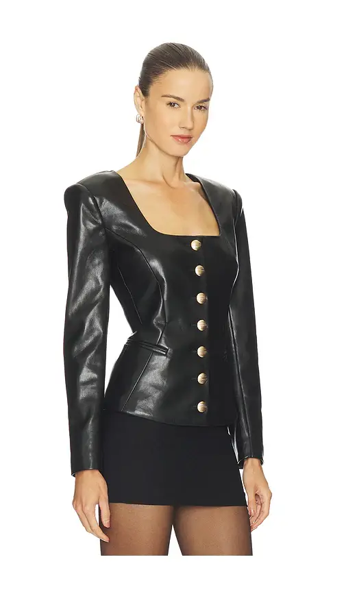 Generation Love Lavena Faux Leather Jacket | Thumbnail 2