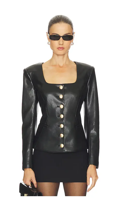 Generation Love Lavena Faux Leather Jacket