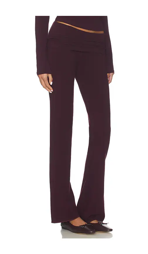 Skims Cotton Jersey Foldover Pant | Thumbnail 2