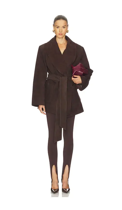 SEROYA Chandra Suede Jacket | Image 1 SEROYA Chandra Suede Jacket | Image 1