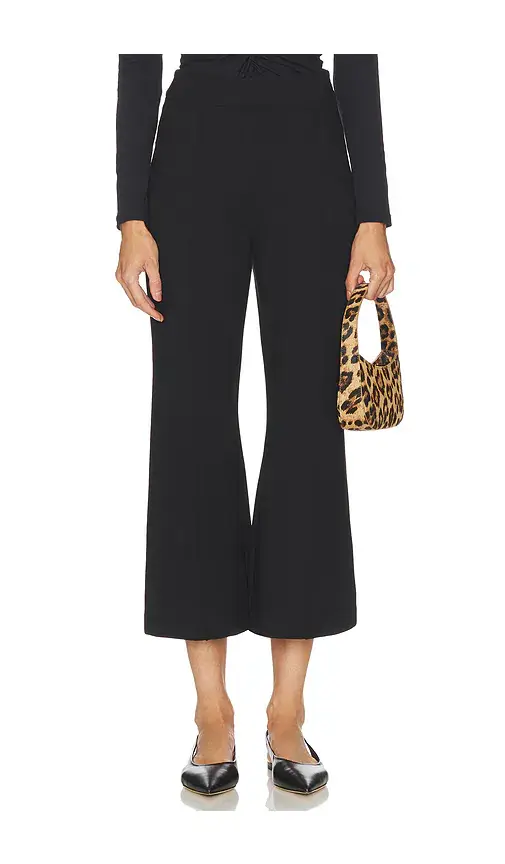 susana monaco Double Knit Crop Pant | Image 1 susana monaco Double Knit Crop Pant | Image 1