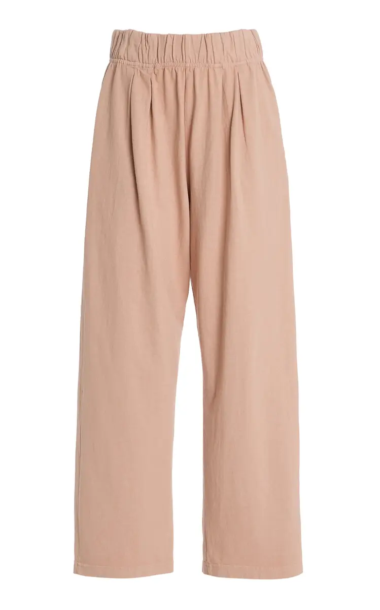 Les Tien Penny Pleated Cotton Pants | Image 1 Les Tien Penny Pleated Cotton Pants | Image 1